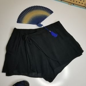 Free People fold over short shorts size small